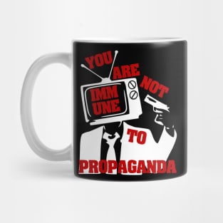 You Are Not Immune To Propaganda - Punk, Graffiti, Aesthetic Mug